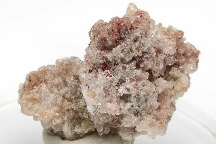 Quartz and Calcite with Metacinnabar Inclusions - Cocineras Mine #225083